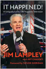 Book cover for It Happened!: A Uniquely Lucky Life in Sports Television