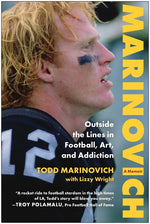 Book cover for Marinovich: Outside the Lines in Football, Art, and Addiction