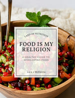 Book cover for Food is My Religion