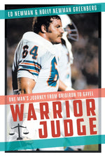 Book cover for Warrior Judge: One Man's Journey from Gridiron to Gavel