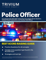 Book cover for Police Officer Exam Study Guide 2025-2026