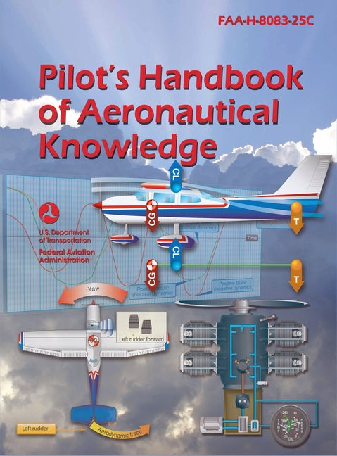 Book cover for Pilot's Handbook of Aeronautical Knowledge: Faa-H-8083-25c