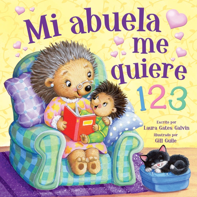 Book cover for Grandma Loves Me 123 (Spanish)