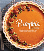 Book cover for Pumpkin Recipes: Irresistible Pumpkin-Filled Breads, Pies, Cookies, Entrées, Desserts and More