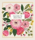 Book cover for Deluxe Recipe Binder - Favorite Recipes (Floral)