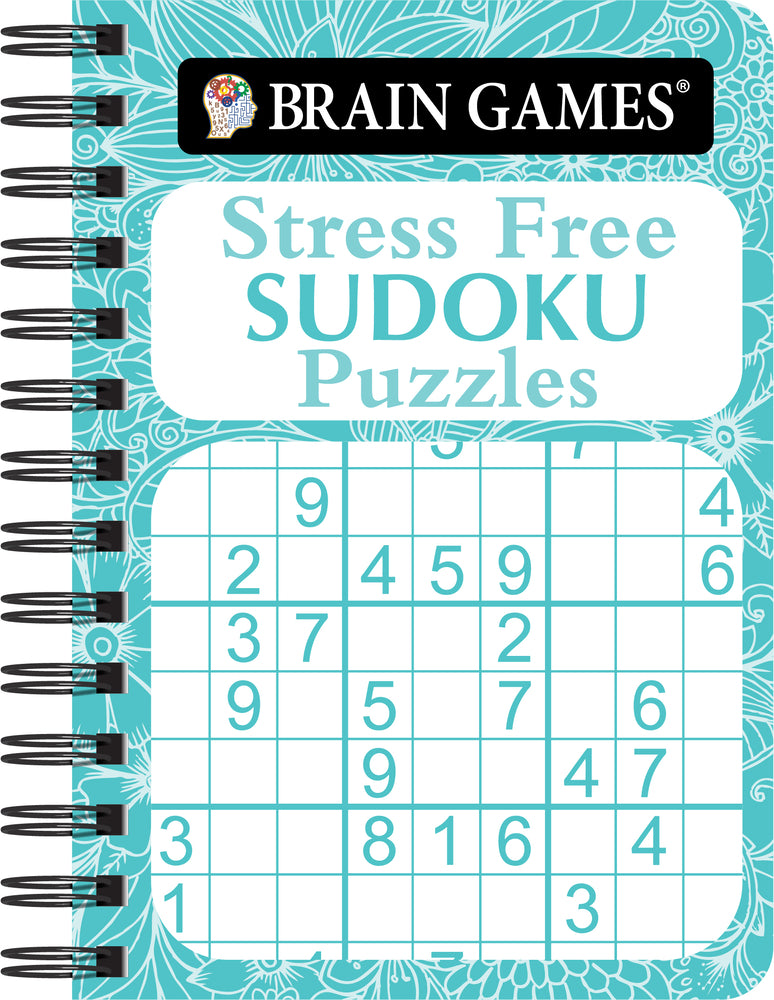 Book cover for Brain Games - To Go - Stress Free: Sudoku Puzzles
