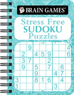 Book cover for Brain Games - To Go - Stress Free: Sudoku Puzzles