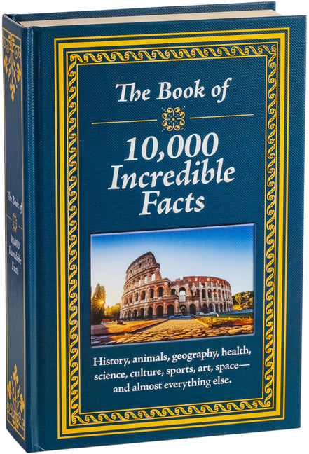 Book cover for Book of 10,000 Incredible Facts