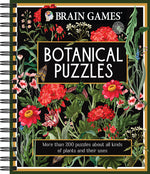 Book cover for Brain Games - Botanical Puzzles: More Than 200 Puzzles about All Kinds of Plants and Their Uses