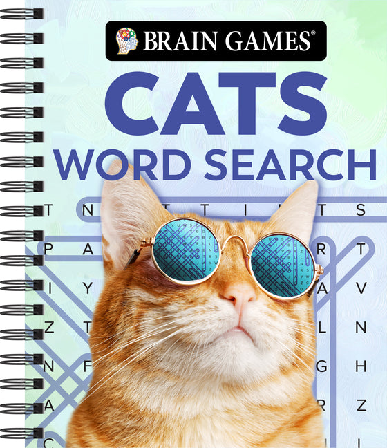 Book cover for Brain Games - Cats Word Search: Volume 2