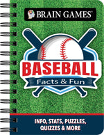 Book cover for Brain Games - To Go - Facts & Fun: Baseball: Info, Stats, Puzzles, Quizzes & More