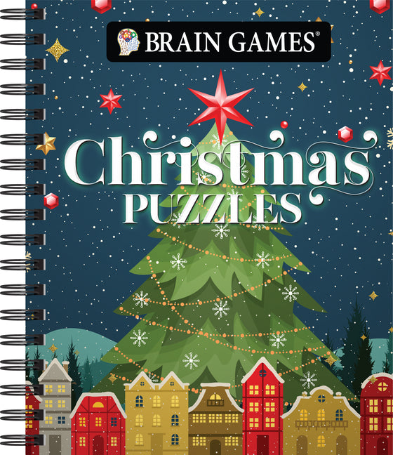Book cover for Brain Games - Christmas Puzzles: Volume 3