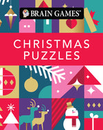 Book cover for Brain Games - Take-Along - Christmas Puzzles (Stocking Stuffer - Design Cover): Volume 2