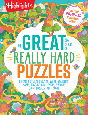 Book cover for The Great Big Book of Really Hard Puzzles