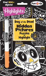 Book cover for Day of the Dead Hidden Pictures Puzzles to Highlight