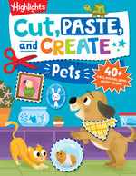 Book cover for Cut, Paste, and Create Pets