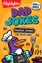 Book cover for Dad Jokes: The Cheesiest, Corniest Joke Book Ever!