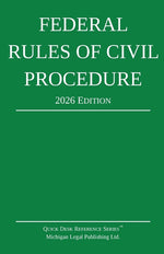 Book cover for Federal Rules of Civil Procedure; 2026 Edition: With Statutory Supplement