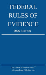 Book cover for Federal Rules of Evidence; 2026 Edition: With Internal Cross-References