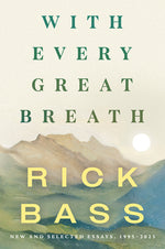 Book cover for With Every Great Breath: New and Selected Essays, 1995-2023