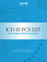 Book cover for ICD-10-PCs 2025 the Complete Official Codebook