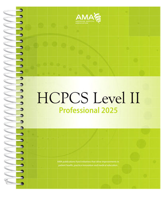 Book cover for HCPCS 2025 Level II Professional Edition