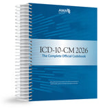 Book cover for ICD-10-CM 2026 the Complete Official Codebook