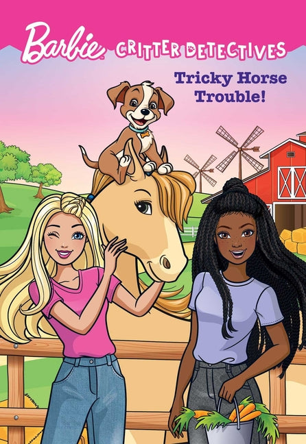 Book cover for Barbie: Critter Detectives: Tricky Horse Trouble!