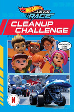 Book cover for Hot Wheels Let's Race: Cleanup Challenge (Comic Reader)