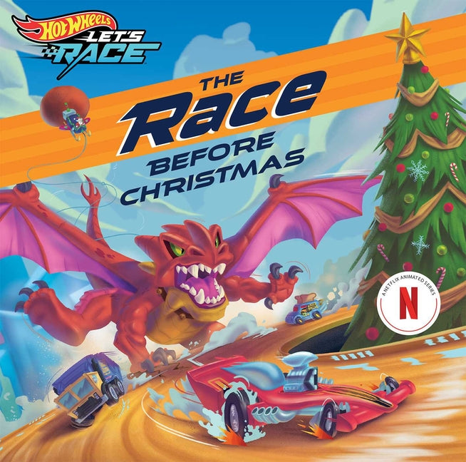 Book cover for Hot Wheels Let's Race: The Race Before Christmas