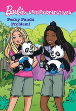Book cover for Barbie: Pesky Panda Problem! (Critter Detectives)