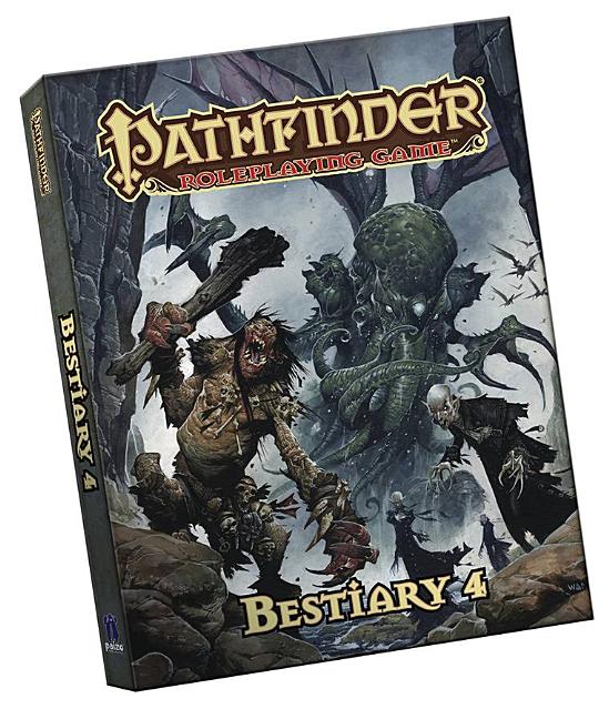 Book cover for Pathfinder Roleplaying Game: Bestiary 4 Pocket Edition