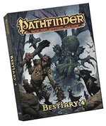 Book cover for Pathfinder Roleplaying Game: Bestiary 4 Pocket Edition
