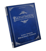 Book cover for Pathfinder Lost Omens Draconic Codex (Special Edition, Special)