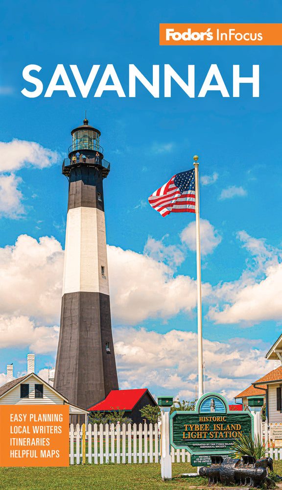 Book cover for Fodor's Infocus Savannah: With Hilton Head and the Lowcountry