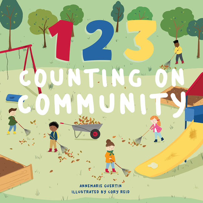 Book cover for 123 Counting on Community: A Board Book