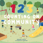 Book cover for 123 Counting on Community: A Board Book