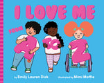 Book cover for I Love Me from A to Z: A Body Positive ABC Board Book