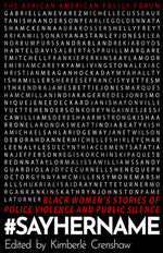 Book cover for #Sayhername: Black Women's Stories of Police Violence and Public Silence