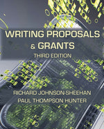 Book cover for Writing Proposals and Grants, Third Edition