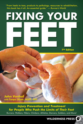 Book cover for Fixing Your Feet: Injury Prevention and Treatment for Athletes