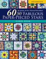 Book cover for 60 Fabulous Paper-Pieced Stars: Includes 10 New National Parks Blocks