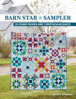 Book cover for Barn Star Sampler: 20 Starry Blocks and 7 Spectacular Quilts