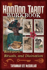 Book cover for The Hoodoo Tarot Workbook: Rootwork, Rituals, and Divination