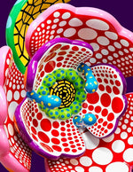 Book cover for Yayoi Kusama: I Spend Each Day Embracing Flowers
