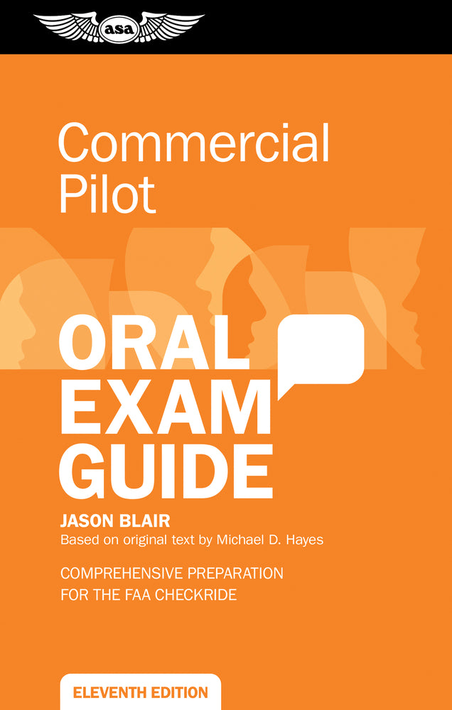 Book cover for Commercial Pilot Oral Exam Guide: Comprehensive Preparation for the FAA Checkride