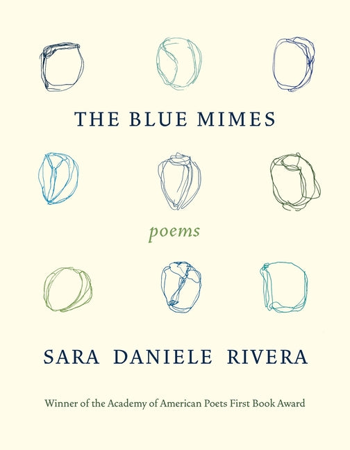 Book cover for The Blue Mimes: Poems