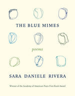 Book cover for The Blue Mimes: Poems
