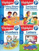 Book cover for Highlights Preschool Learning Workbook Pack