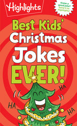 Book cover for Best Kids' Christmas Jokes Ever!
